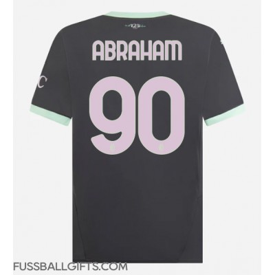 AC Milan Tammy Abraham #90 Fußballbekleidung 3rd trikot 2024-25 Kurzarm AC Milan Tammy Abraham #90 Fußballbekleidung 3rd trikot 2024-25 Kurzarm